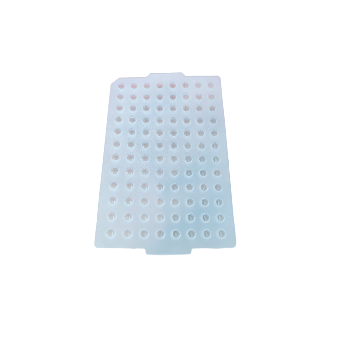 96孔PCR板硅胶盖（货号：AM-96-PCR-RDLD-1）